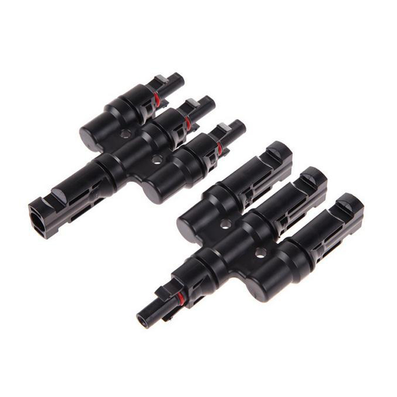 1000VDC MC4 T Branch Connector 3 in 1 Yueqing Aidun Electric Co.,Ltd.