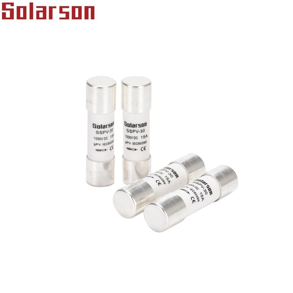 1500VDC Solar PV Fuse 10x38 mm 2A ,3.15A,4A,5A,6A,8A ,10,12,15,16,20,25